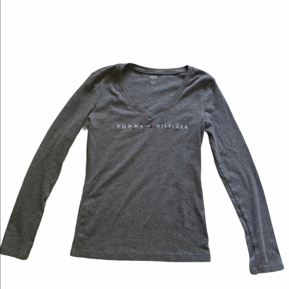 Gray Tommy Hilfiger Shirt Size M